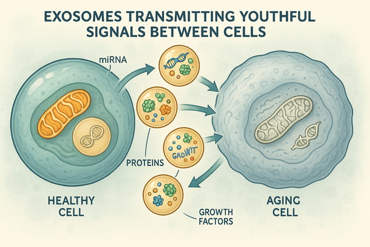 外泌體—開啟細胞回春密碼的奈米信使
