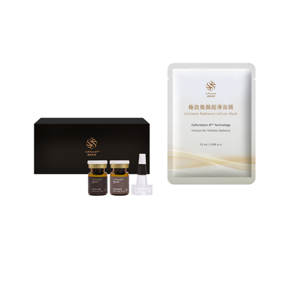 【CS 速效體驗組】Cell Secret™肌因煥活組 (1入組) + 極致煥顏超導面膜 (1片) (預購)